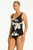 Sea Level La Luna Cross Front Swing Singlet Top