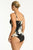 Sea Level La Luna Cross Front Swing Singlet Top