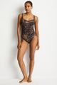 Sea Level Savanna Twist Front Multifit One Piece