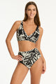 Sea Level Jungle Book High Waist Gathered Side Pant