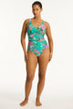 Sea Level Pacifico Cross Front Multifit One Piece