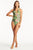 Sea Level Lost Paradise Cross Front Halter One Piece