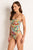 Monte & Lou Farrah Ruched Bandeau One Piece