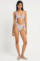 bond-eye Stripe Micro Beaded Astrid Crop