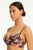 Sea Level Rosewood Cross Front Moulded Underwire Bra