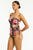 Sea Level Rosewood Tie Side Bandeau One Piece