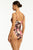 Sea Level Rosewood Tie Side Bandeau One Piece