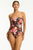 Sea Level Rosewood Tie Side Bandeau One Piece