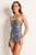 Monte & Lou Sonoma Ruched Bandeau One Piece