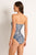 Monte & Lou Sonoma Ruched Bandeau One Piece