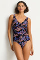 Sea Level Oceanwood Cross Front Multifit Singlet Top