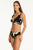 Sea Level La Luna Cross Front Multifit Bra Top