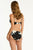 Sea Level La Luna Cross Front Multifit Bra Top