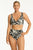 Sea Level Jungle Book Cross Front Multifit Bra Top