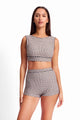 Sunseeker Geomath High Waisted Boyleg Pant