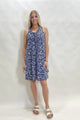 Seashapes Hibiscus Tie Front Dress