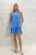 Seashapes Hibiscus V Neck Dress