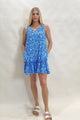 Seashapes Hibiscus V Neck Dress
