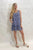 Seashapes Hibiscus V Neck Dress
