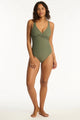 Sea Level Spinnaker Cross Front Multifit One Piece