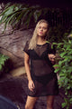 Sunseeker Salt Mesh T-Shirt Dress