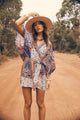 Tigerlily Azura Tali Mini Wrap Dress