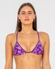 Rusty Carbina Sliding Tri Bikini Top
