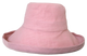Cherry Red Linen Breton Hat