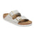 Birkenstock Arizona Antique White Nubuck Leather Narrow