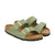 Birkenstock Arizona SFB Green Tea Suede Leather Narrow