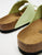 Birkenstock Arizona Faded Lime Nubuck Leather Narrow