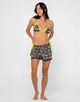 Rusty Tank Girl Crank Elastic Boardshort