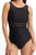 Jantzen Sky High Mesh High Neck Mastectomy One Piece