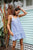 Sunseeker Summer Stripe Ruffle Hem Dress