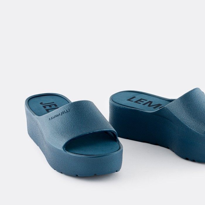 Lemon Jelly Sunny One Strap Wedge