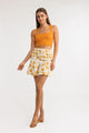 Rhythm Harmony Floral Mini Skirt