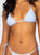 Rusty Sandalwood Slick Triangle Bikini Top