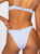 Rusty Sandalwood Slick Underwire Bikini Top