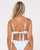 Rusty Sandalwood Balconette Tie Bikini Top