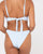Rusty Sandalwood Balconette Tie Bikini Top