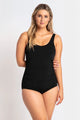 Poolproof Mastectomy Pin Tuck One Piece