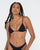 Rusty Sandalwood Slick Triangle Bikini Top