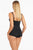 Sea Level Essential Twist Front Multifit Boyleg One Piece